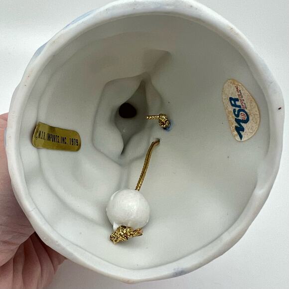 Vintage 1979 MSR Imports Porcelain Bell Blonde Nurse Collectible - Picture 6 of 8